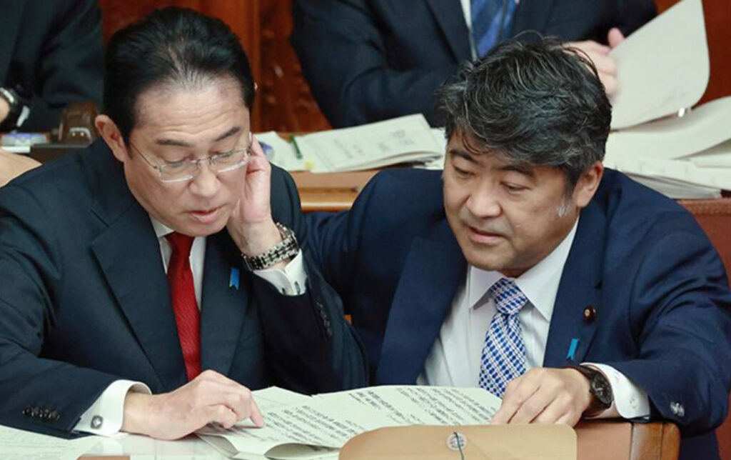 岸田総理と木原副長官